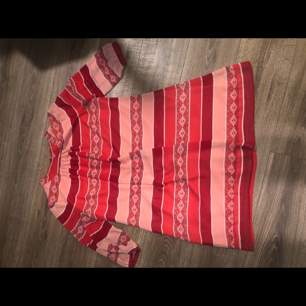 Large Eva Mendes quarter sleeve dress